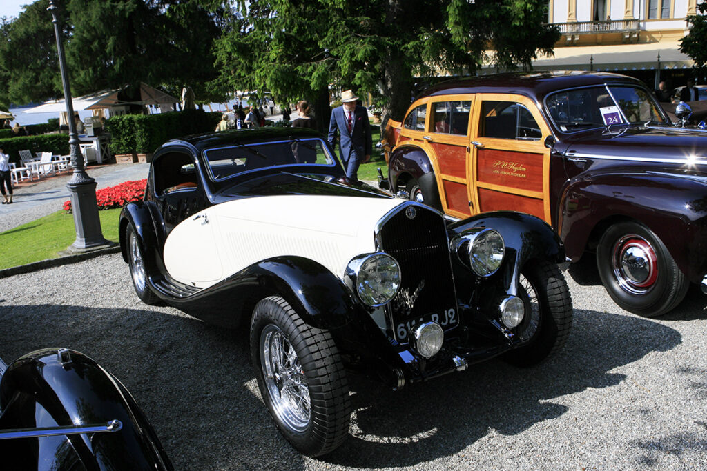 Class C; The Art of Streamlining in 2012 did fearure an Alfa Romeo 6C 1750 GS 6TH SERIES (1933) by Figoni. This example takes home the big three prices.